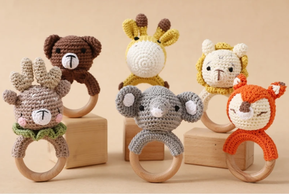 Baby Crochet Rattle